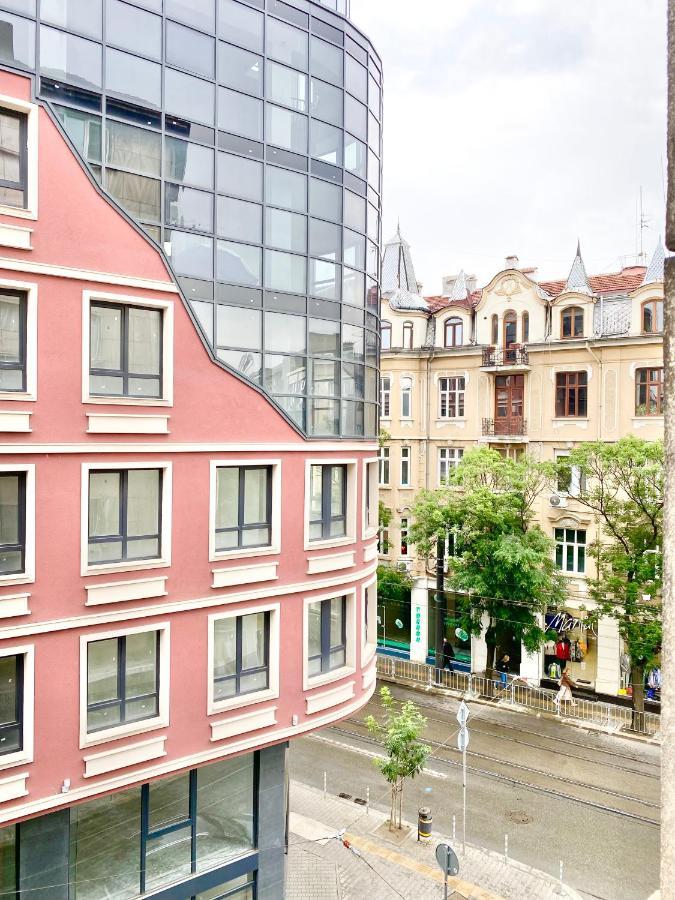 Top Centre Sofia Apartment For 6 Guests Bagian luar foto