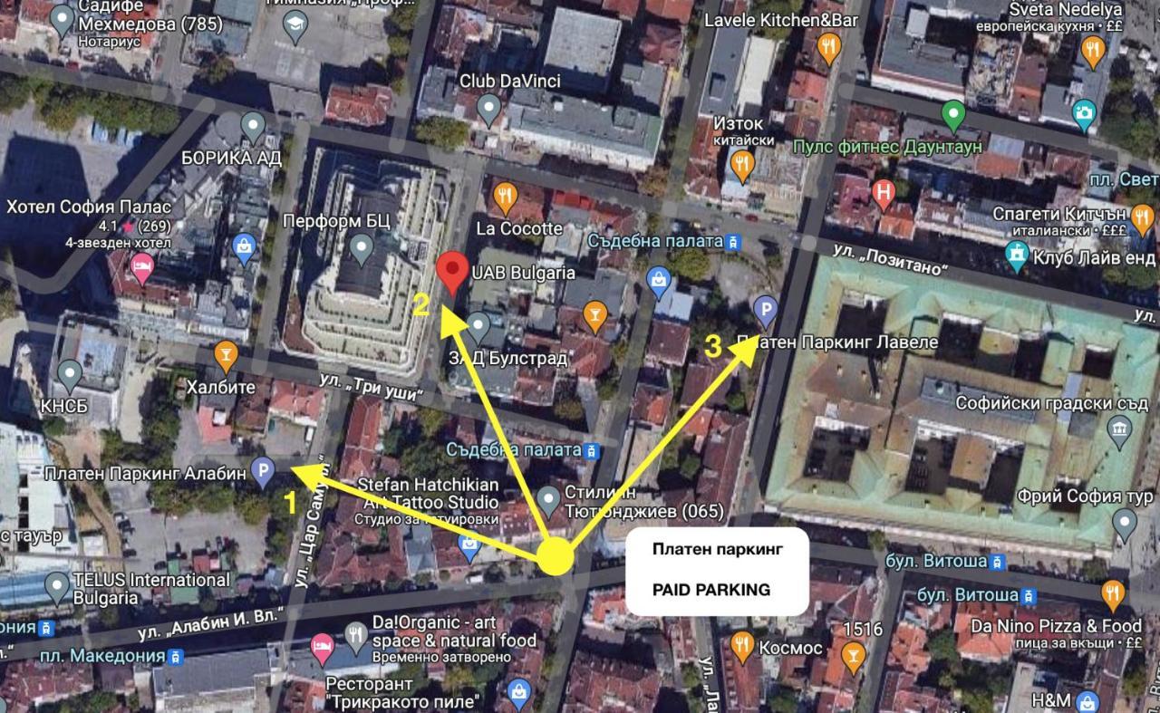 Top Centre Sofia Apartment For 6 Guests Bagian luar foto